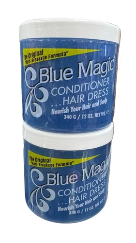 Vista 2 de Blue Magic - Acondicionador para el cabello, fórmula original, 12 onzas (paquete de 2)