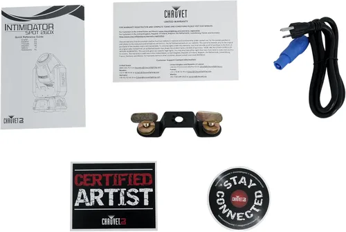 Vista 5 de CHAUVET Intimidator Spot 260X - Cabezal móvil compacto diseñado para eventos móviles, color negro