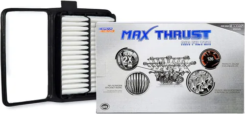 Vista 16 de Filtro de aire de motor MPG Defense Max Thrust de Spearhead para vehículos de todo kilometraje, se adapta como el OEM, restaura MPG y aceleración