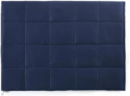 Vista 6 de TONGDADA - Manta con peso, para el hogar (blanca, de 40 x 60 pulgadas, 5 libras)