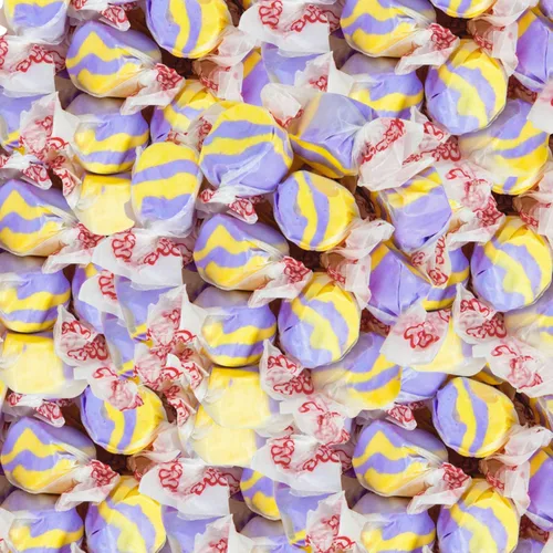 Vista 15 de Goma de mascar clásico prémium de caramelo masticable de agua salada a granel de 1 libra, bolsa de más de 60 piezas envueltas individualmente