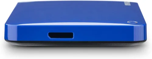 Vista 7 de Toshiba Canvio Connect II - Disco duro portátil de 1 TB, color azul (HDTC810XL3A1)