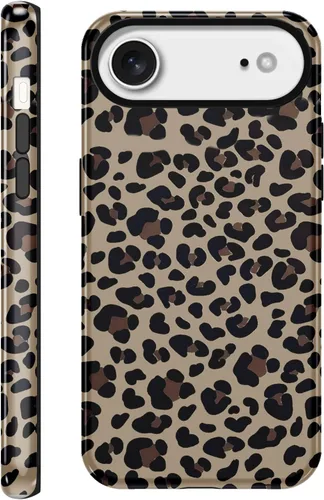 Vista 103 de Funda de teléfono con estampado de guepardo para iPhone 7/8/SE 2020/2022 de 4.7 pulgadas, funda de lujo con diseño de leopardo marrón coqueta a