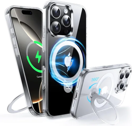 Vista 39 de [NO.1 Magnético] Funda para iPhone X (10)/Xs con carga inalámbrica MagSafe [mate translúcido] [antihuellas] [prueba de caídas de grado militar]