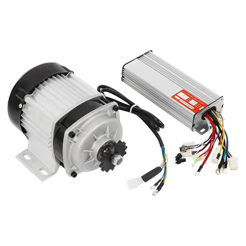 Motor eléctrico sin escobillas, motor eléctrico sin escobillas de 48 V CC 750 W con controlador, kit de motor eléctrico sin escobillas, motor