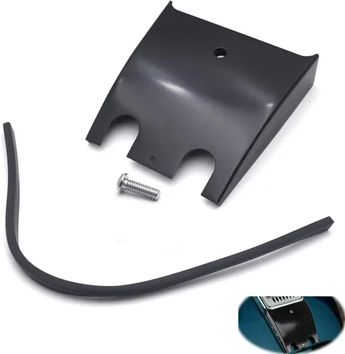 Extensión de panel de tablero (negro) para H-D Touring FLHT FLTR 98-07 Street Glide 2006 [P/N: MT455-001-BK]