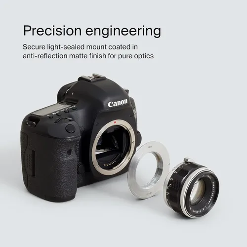 Vista 4 de Urth Adaptador de montaje de lente: compatible con lente M42 a cuerpo de cámara (EF/EF-S)