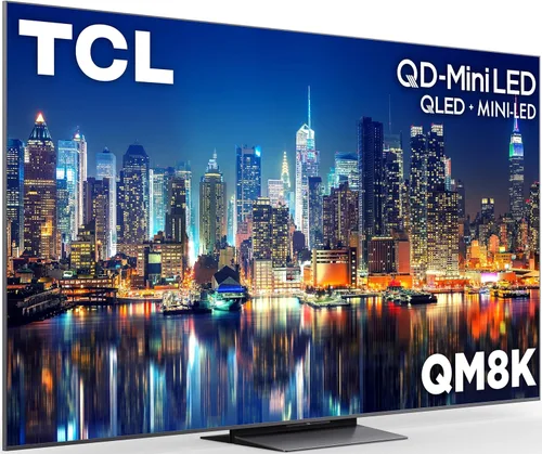Vista 14 de TCL Serie QM8K de 65 Pulgadas Mini LED QLED 4K HDR 65QM8K, modelo 2025 Pantalla Anti Reflejante de Ángulo Amplio de 120HZ-144HZ Smart Google