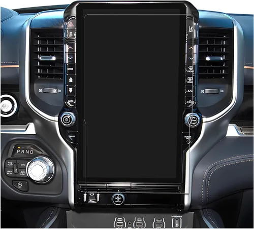 Vista 9 de SXCY 2022-2024 2025 2026 Ram Protector de pantalla de 12 pulgadas 2019-2026 Ram 1500 2500 3500 Protector de pantalla de vidrio templado 2024 2025