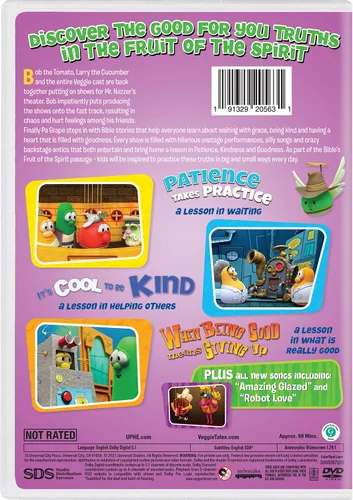 Vista 2 de VeggieTales Fruit of the Spirit Stories Vol. 2 - Patience, Kindness, Goodness DVD