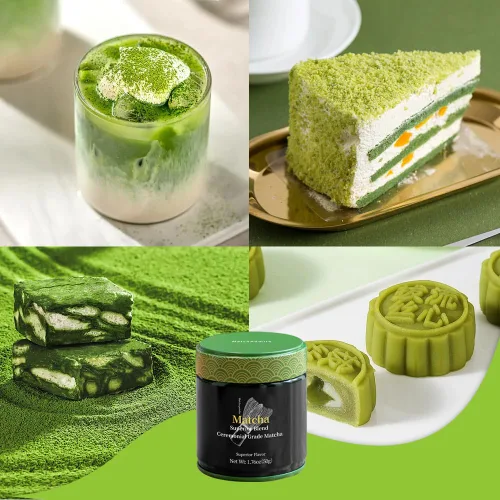 Vista 5 de MatchAdmire Matcha Superior Ceremonial Blend - Polvo de té verde matcha de grado ceremonial First Harvest (1.76 onzas (paquete de 1))