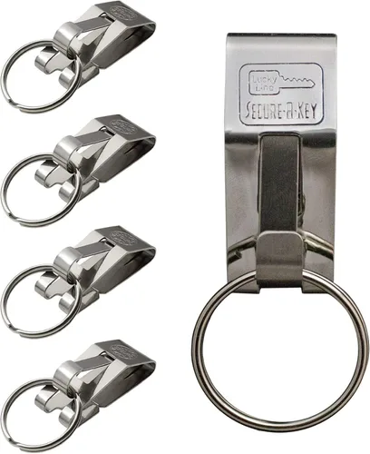 Vista 7 de Lucky Line The "Original" Secure A-Key Slip-On Accesorio para llaves para cinturones anchos, 1 paquete Paquete de 1