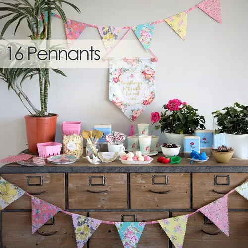 Vista 7 de Talking Tables - Banderines de celebración verdaderamente fabulosos. Multicolor, Multicolor, Paquete de 1, Multicolor