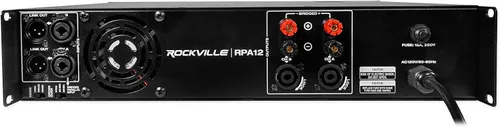 Vista 6 de Rockville PBG18 18" 2000 vatios 8 Ohm Pro DJ PA subwoofer subwoofer amplificador amplificador