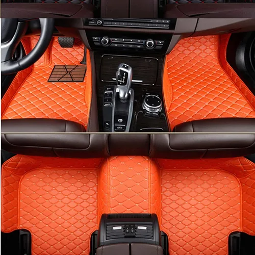 Vista 7 de Alfombrillas de automóvil compatibles con Honda Acura todos los modelos 2005-2023 (beige)