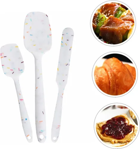 Vista 7 de PRETYZOOM Baking Kit Set Silicone Utensil Set for Baking Heat Resistant Non-stick Easy to Clean for Fondant Cakes