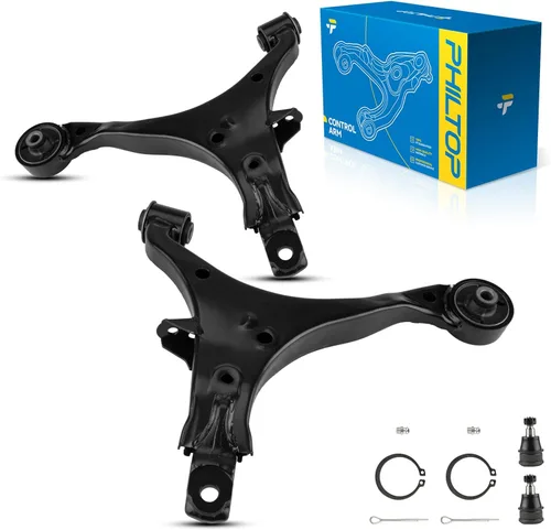 Vista 206 de PHILTOP 6 piezas de brazo de control delantero inferior con barra estabilizadora de rótula para Nissan Rogue 2014-2020 Rogue Sport 2017-2022 Qashqai