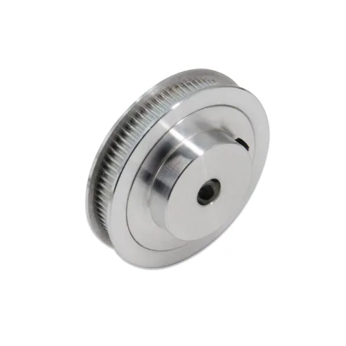 Vista 5 de Befenybay 2Kit 2GT Rueda síncrona 20 y 80 dientes de 0.315 in de diámetro de aluminio Polea de sincronización con 2 piezas de longitud 9.843 in