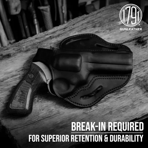 Vista 6 de 1791 GUNLEATHER Funda de cuero para juez Taurus, funda de cuero para revólver de marco Z para revólveres de marco Z para Taurus Judge