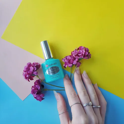 Vista 4 de Nail-Aid Biotin Ultimate Strength - Tratamiento y fortalecedor de uñas, transparente, 0.55 onzas líquidas (08873)