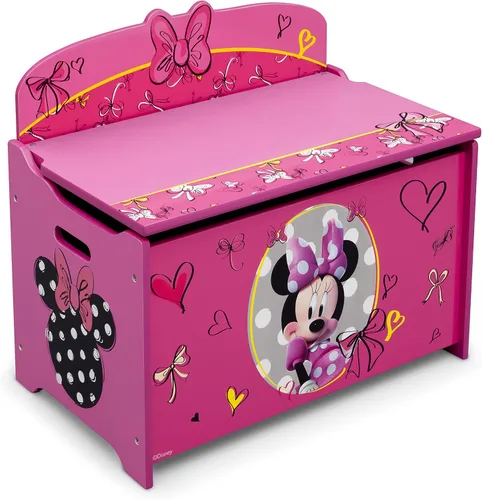 Vista 10 de Delta Children Caja de juguetes de lujo, Mickey Mouse de Disney Disney Mickey Mouse