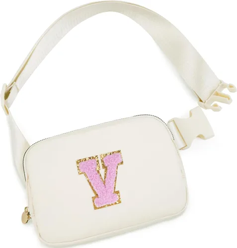 Vista 14 de Bolsa de cinturón para niñas y mujeres, bolsas cruzadas, riñonera, riñonera personalizada, Negro, Small