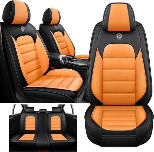 Vista 34 de Funda de cuero de 2 asientos para Mazda CX-3 CX-30 CX-5 CX-50 MX-30, antideslizante, impermeable, resistente al desgaste, funda universal