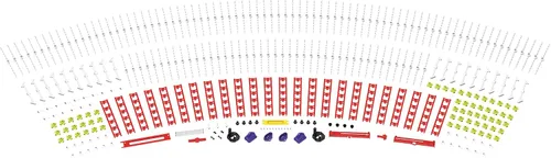 Vista 3 de Thames & Kosmos Kit STEM de ingeniería de montaña rusa Diseña, construye, experimenta con modelos de montaña rusa de trabajo Explora física