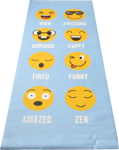 Vista 9 de Bean Products Yoga Mat for Exercise - Non Slip Thick Comfortable Workout Floor Mat for Adults and Kids - Eco Friendly Foldable Yoga Mat for Yoga