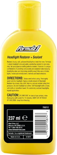 Vista 2 de Fórmula 1 615874 restaurador y sellador de faro