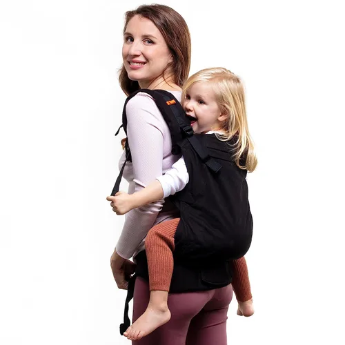 Vista 12 de Beco Portabebés para niños pequeños con malla 3D transpirable y asiento extra ancho, estilo mochila y transporte frontal - Mochila ligera para niños