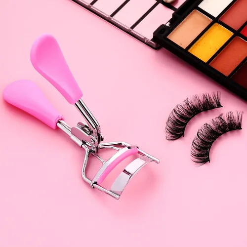 Vista 7 de Sibba Rizador de pestañas, sin pellizcar ni tirar, rizador de pestañas de larga duración que se adapta a todas las formas de ojos, herramienta