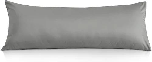 Vista 10 de Leeden - Funda de almohada corporal 100% algodón, 800 hilos, 21x54, funda de almohada corporal suave y transpirable larga para adultos y mujeres