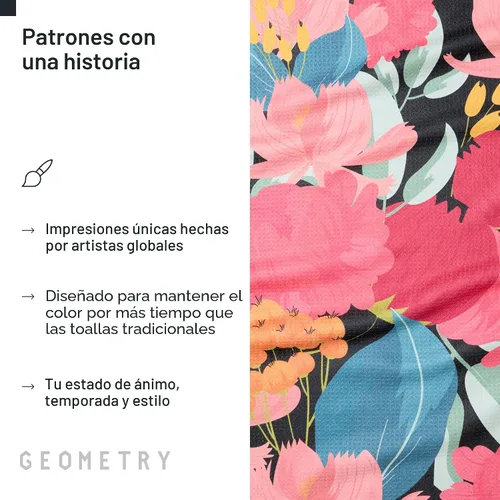 Vista 6 de GEOMETRY Toallas de Cocina para Té - Toallas de Platos de Microfibra de Secado Rápido para Trabajos Detallados de Cocina, 18" x 30" Paquete de 2