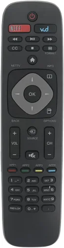 Nuevo control remoto de repuesto aplicable para Philips TV 32PFL2908 39PFL4408 50PFL3908 50PFL1908 46PFL3608 39PFL2908 39PFL2608 46PFL3908 32PFL4908