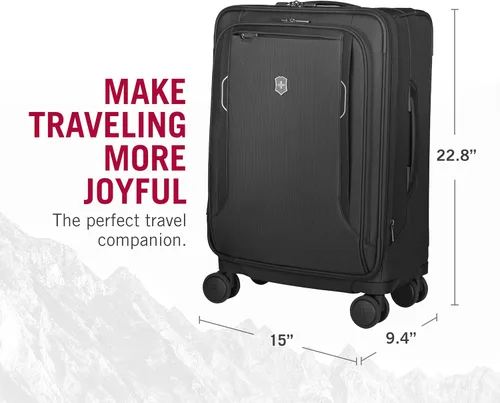 Vista 2 de Victorinox Airox Hardside, Negro -, Viajero Frecuente Plus