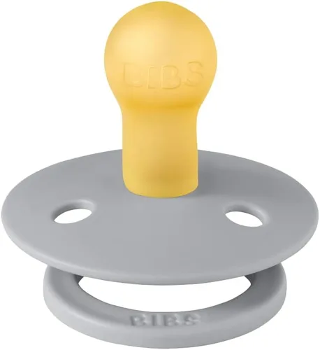 Vista 87 de BIBS - Paquete de 2 chupetes Bibs Colour, calmante, libre de bisfenol A, punta redonda, látex de goma natural