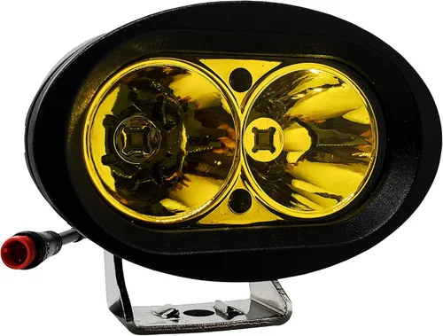 Vista 5 de E-Bike Faro LED de alto rendimiento neón fluorescente amarillo Offroad DRL 60V