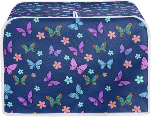 Vista 47 de Toaster Covers Stain Resistant Lightweight America 250 Dustproof Toaster Covers Compatible with Most 2-Slice Toasters Bakeware Protector