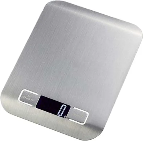 Vista 7 de Electrónica LED de acero inoxidable de 22.0 lbs, gramos digitales y onzas, herramienta de pesaje de barra de comedor de cocina a escala