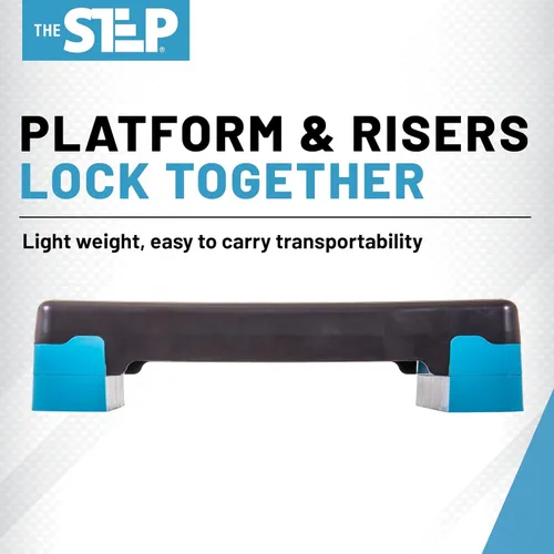 Vista 7 de The Step Aerobic Platforms for Home Workout Steppers for Exercise