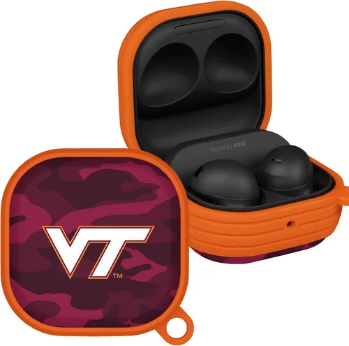 AFFINITY BANDS Virginia Tech Hokies Camo HDX Case Cover Compatible with Samsung Galaxy Buds Pro