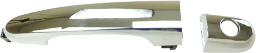 Vista 179 de TRQ Manija de puerta exterior delantera derecha cromada para el lado del pasajero compatible con Dodge Durango Jeep Grand Cherokee 2011-2021
