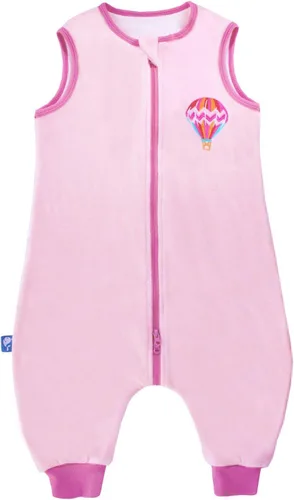 Vista 15 de Sincere Saco de dormir para bebé, primavera, otoño, cálido, saco de dormir para caminar con piernas, mantas de pijama, 6 meses a 4 años