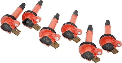 Vista 2 de DRAGON FIRE PERFORMANCE Kit de alimentación Bobinas de encendido IRIDIUM Bujías compatibles con Ford Expedition Explorer Flex F-150 Interceptor