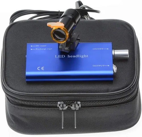 Vista 3 de Alkita Lupas dentales Faro 5W Lámpara de luz tipo clip