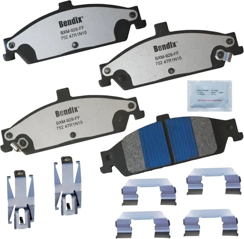 Vista 161 de Pastillas de freno Bendix Fleet Metlok MKD52FM para Apollo, Centurion, Century, Chasis Comercial, Electra, Estate Wagon, GS, 50, 400, 455, LeSabre