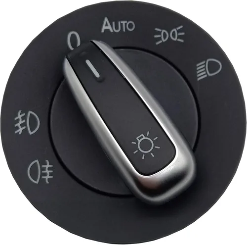 Vista 2 de 5ND941431B - Interruptor de control de faros delanteros antiniebla, interruptor integrado compatible con Volkswagen VW 2009-2012 CC, 2007-2012 Eos