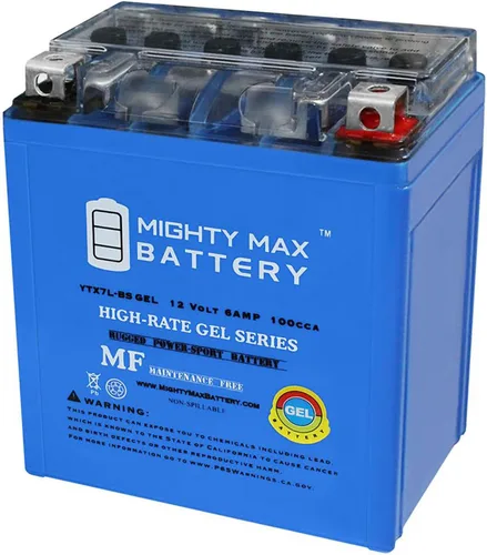 Vista 10 de Mighty Max Battery YTX4L-BS GEL - 12 Volt 3 AH, Tipo GEL, 50 CCA, Batería SLA AGM de Motocicleta Recargable Libre de Mantenimiento