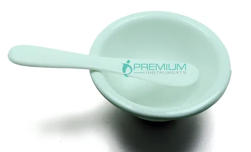 Cuenco de plástico para mezclar alginato higiénico dental con instrumentos de primera calidad